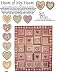 Heart of My Heart Applique Quilt Pattern with Embroidery Cd Included!