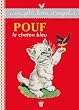 Pouf le chaton bleu