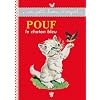 Pouf le chaton bleu