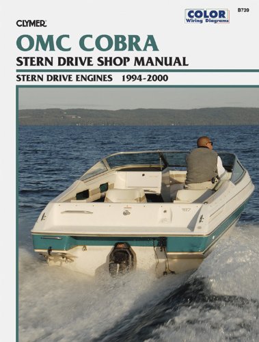 OMC Cobra SX Stern Drive Engines 1994-2000 (Clymer Color Wiring Diagrams)