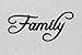 Family Word Sign Large 30