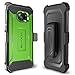 Galaxy S7 Edge Case, Evocel [Explorer Series] Premium Full Body Case with Rugged Belt Clip Holster for Samsung Galaxy S7 Edge (SM-G935 / 2016 Release), Green (EVO-SAMG935-ZZ12)