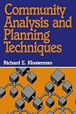 Community Analysis and Planning Techniques