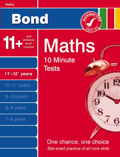 Bond 10 Minute Tests Maths 11-12 years