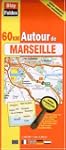 Carte routi�re : 60 km autour de Mars...
