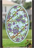 Biscayne Centerpiece by Wallpaper For Windows, adhesive-free decorative window film
