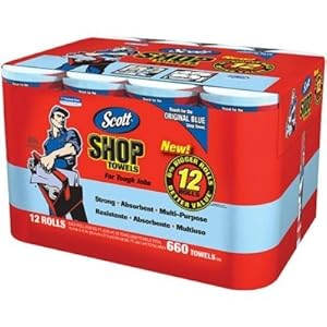 SCOTT- Shop Towels, 12 rolls