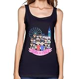 QMY Women's Dan And Phil The Amazing Book Is Not On Fire Tank Top Size M