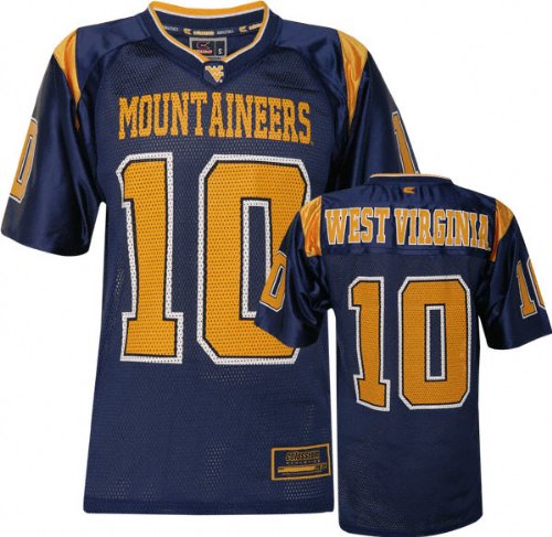 Buy West Virginia Mountaineers -Team Color- Rivalry Football Jersey