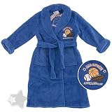 Royal Blue Plush All Sports Athletics Bath Robe for Boys