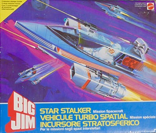 Vintage Big Jim Star Stalker Mission Spacecraft (1984) - Rare