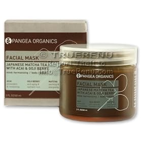 Pangea Organics Facial Mask: Japanese Matcha Tea with Acai & Goji Berry - for All Skin Types - 60ml