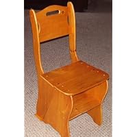 Library Chair-Kitchen Step Stool U-build-it Plans Template only