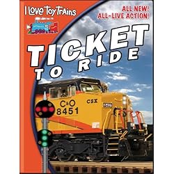 I Love Toy Trains Ticket To Ride