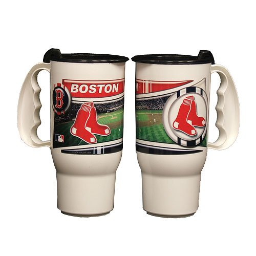 Boston Red Sox MLB Plastic Roadster Travel Mug