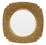 Villeroy & Boch Vivian Tobacco 8-1/2-Inch Square Salad Plate, Set of 6