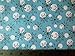 Artic Friends Blue with Snow Flakes Flannel Cotton Northcott Fabric F4411-61
