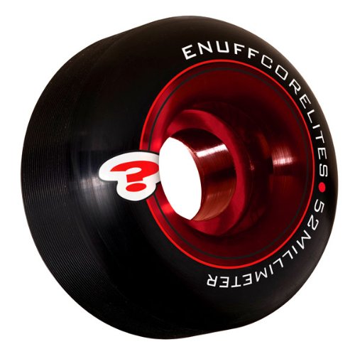 Enuff Corelites 52mm Black/red Skateboard Wheels