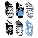 Disney Princess Cinderella Teen Adult 6 pack Socks (9-11 (shoe size: 4-10), Cinderella No Show)