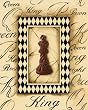 Chess King, Chess Art Poster Print by Gregory Gorham, 16x20