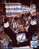 Dave Andreychuk Tampa Bay Lightning Autographed/Hand Signed 8X10 2004 Stanley Cup Photo