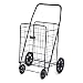 Easy Wheels Jumbo-A Shopping Cart, Black