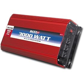 Vector VEC051D 3,000 Watt D/C To A/C Power Inverter With Power Level Meter