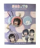 Naruto Phone Mobile Cleamer Charm Strap Set - Neji & Kiba