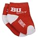 terrier43 - Boston Terriers Infant RedWhite Team Logo Bootie Socks