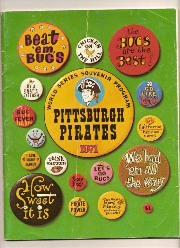 1971 World Series Program Orioles @ Pirates