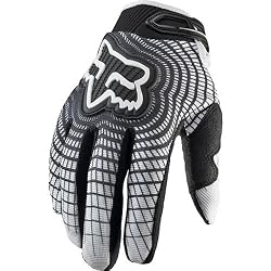 Fox Racing 360 Vortex Men's Dirt Bike Motorcycle Gloves - White/Black