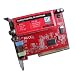 TV Tuner Video Capture PCI Card with remote control w/FM Radio Video Capture built in NXP chipset for window Vista