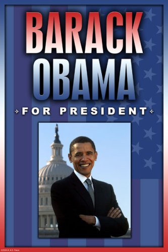 Cover image : Poster - Barrack Obama for President - 18.75 x 27.5