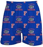 Florida Gators Mens Maverick Royal Boxer Shorts (M=32-33)