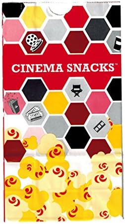 Movie Theater Laminated Popcorn Bag - Small - 25ct