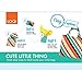 LOQI Frutti Collection Pouch Reusable Bags, Multicolored, Set of 4
