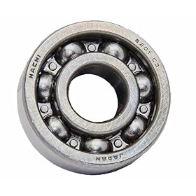 6201 Nachi Bearing 12x32x10:Open:C3:Japan