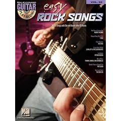 Guitar Play Along EASY ROCK SONGS (+CD) mit Plektrum -- 8 beliebte Rocksongs u.a. von THE WHO und THE CLASH f�r Gesang und Gitarre leicht arrangiert in Standardnotation und Tabulatur (Noten/sheet music)