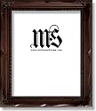 Frame for Picture Photo Diploma or Poster, Solid Wood, Dark Walnut, style #621
