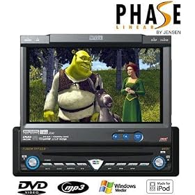 Jensen UV7i - DVD player with LCD monitor AM FM tuner by