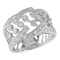 14K White Gold .20ct.t.w. Diamond Ring