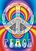 Peace Symbol (Fractal) Art Poster Print - 24 X 36