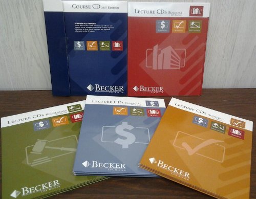 Becker CPA Review 2007 CD Course Edition