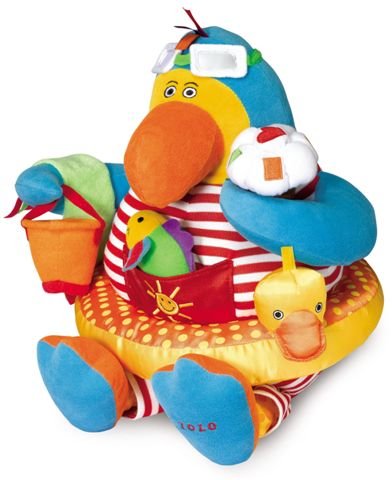 Childrens Toyshop  Toys : WADDLE THE PENGUIN - fun stimulation of sight, sound & touch (34cm L)