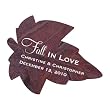 "Fall in Love" Personalized Leaf Sticker