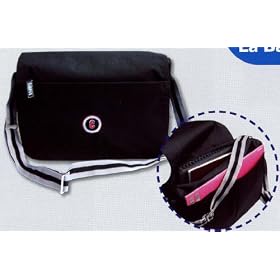 Sac Besace "Campus" - L400xP110xH280mm - 2 couleurs possibles Gris/Noir