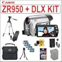 Canon ZR950 1.07MP MiniDV Camcorder + Deluxe Accessory Kit