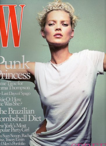 W Fashion Magazine April 2001 (KATE MOSS)