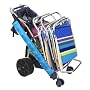 Super Max Wonder Wheeler Beach Cart - Ultra Wide Wheels for Easy Roll