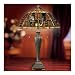 Charles Wysocki Cat Art Stained-Glass Table Lamp: Purr-fect Catnap